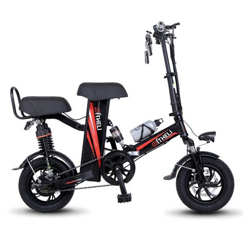 2019 Mini Electric Bike 12 Inch Power Folding Scooter Adult Small