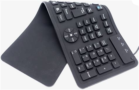 Flexible Usb Full Size Keyboard With Multimedia Keys