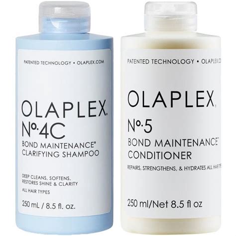 Olaplex 4c Clarifying Shampoo And Bond Conditioner No 5 Twin 2 X 250ml