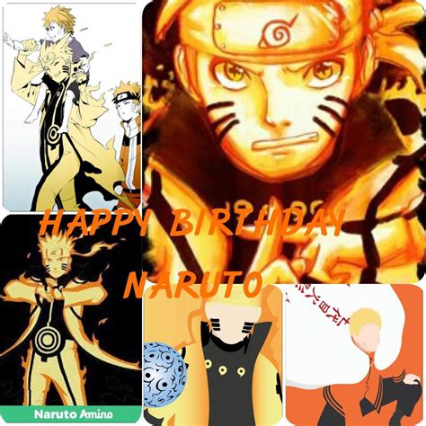 Happy Birthday Naruto Naruto Amino