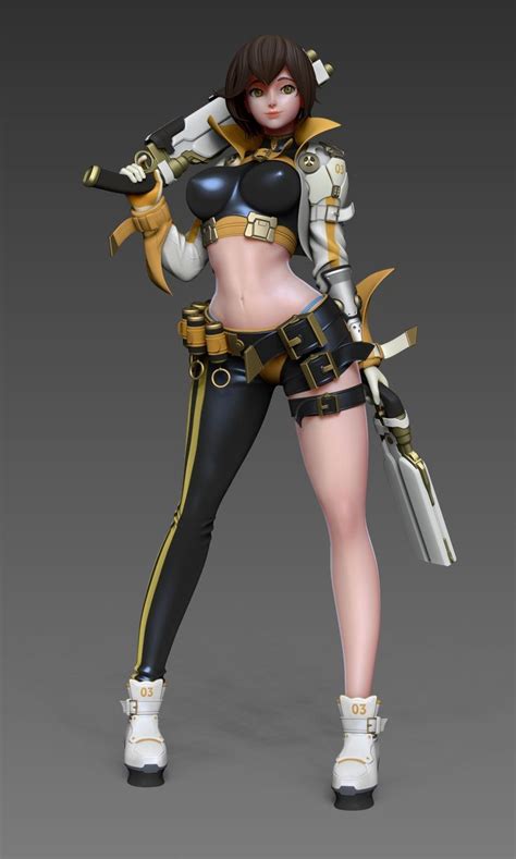 Female Character Design Concept Art Characters Character Modeling