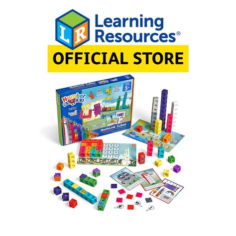 Learning Resources Numberblocks Mathlink Cubes 1 10 Activity Set By