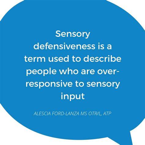 What Is Sensory Defensiveness Disorder Describe People Sensory Blog