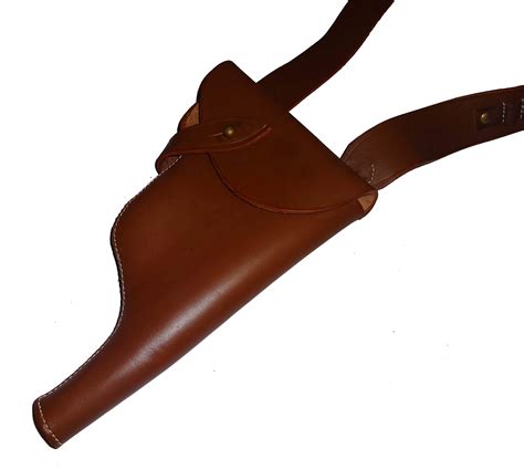 Warreplica German Mauser C96 Bolo M1921 Leather Pistol Holster And Ammo
