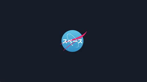 Wallpaper Id 137271 Nasa Japanese Art Logo Minimalism Free Download