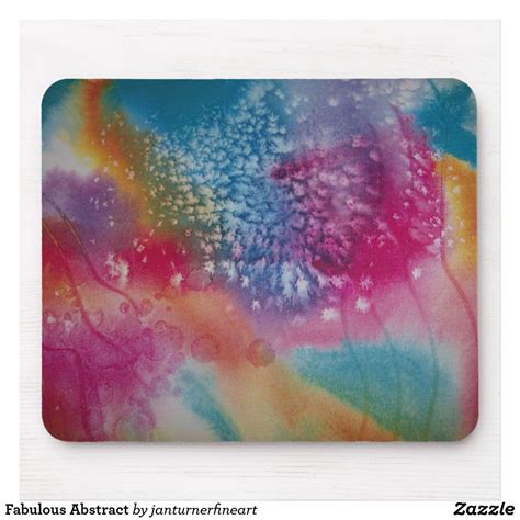 Fabulous Abstract Mouse Pad Mouse Pad Watercolor Paintings Abstract