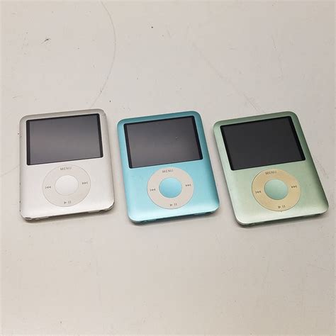 Buy The 3 Apple Ipod Nano 3rd Gen A1236 Goodwillfinds