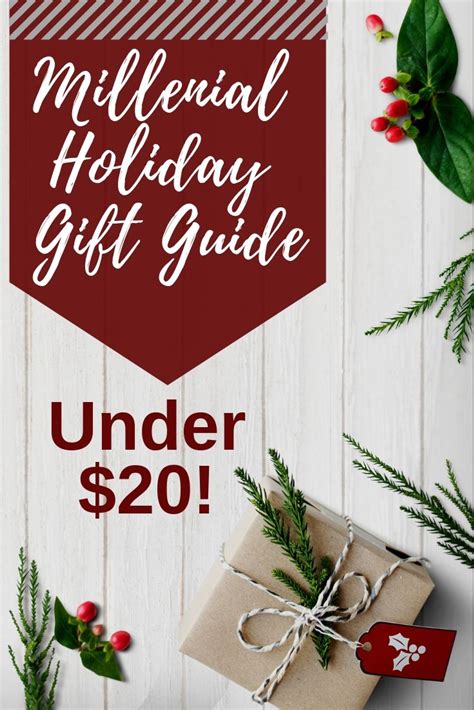 Dreaded by many, beloved by hr. Millennial Holiday Gift Ideas Under $20 | Gifts, Holiday ...