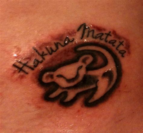 Search for hakuna matata in these categories. hakuna matata | Tattoos, Print tattoos, Paw print tattoo