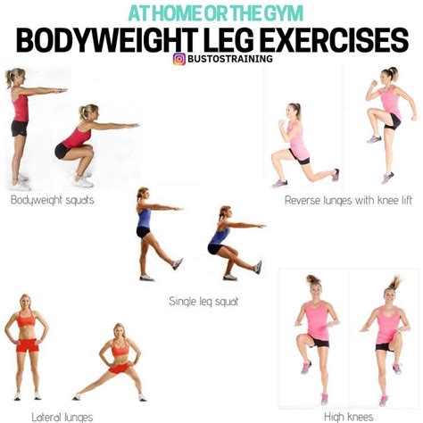 andrew and kate bustos on instagram “bodyweight leg exercises 📌save for later here