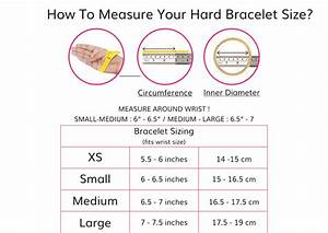 Bracelet Size Chart Silvershine