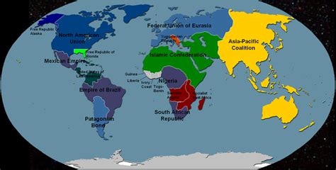 Alternate History World Map 1 By Spaceship2012 On Deviantart