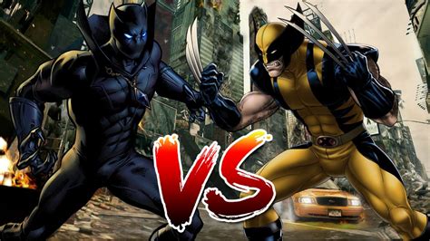 Wolverine Vs Black Panther Who Wins Youtube