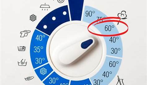 washing clothes temperature chart