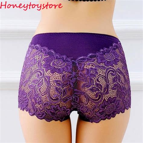 Lace Flat Angle Sexy Panties Hollow Jacquard Sexy Underwear Women