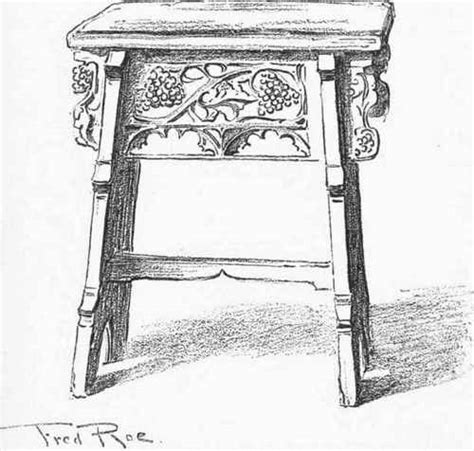Oaken Chairs And Stools From The Thirteenth Century To The Renaissance