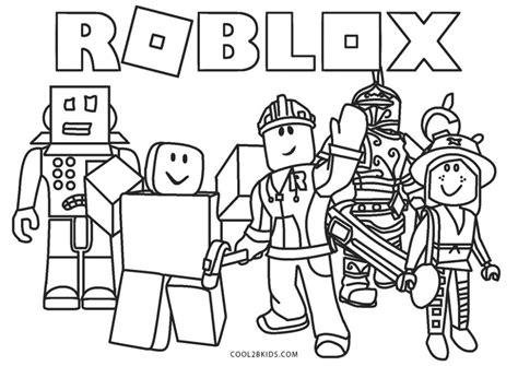 Roblox Gratis Printen Voor Kinderen