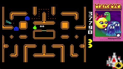 Ms Pac Man Intellivision Emulated Youtube