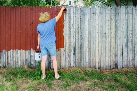 Seal Stain Or Paint The Wooden Fence Owners Dilemma