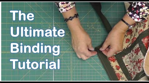 the ultimate quilt binding tutorial with jenny doan of missouri star instructional video youtube