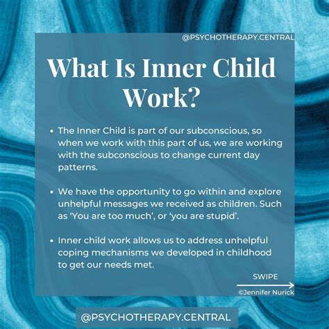 What Is Inner Child Work