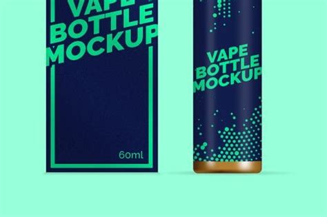 Download Vape Unicorn Bottle and Box Mockup | Mockupslib