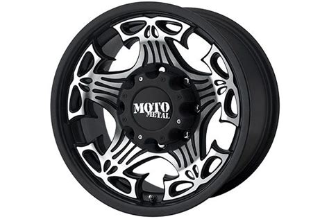 Moto Metal Mo909 Skull Gloss Black Machined Wheels Wheel Rims Wheels