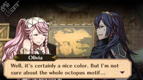 Fire Emblem Awakening Olivia And Lucina Support Conversations Youtube