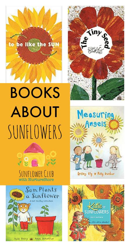 Books About Sunflowers For Children Nurturestore Flower Activities