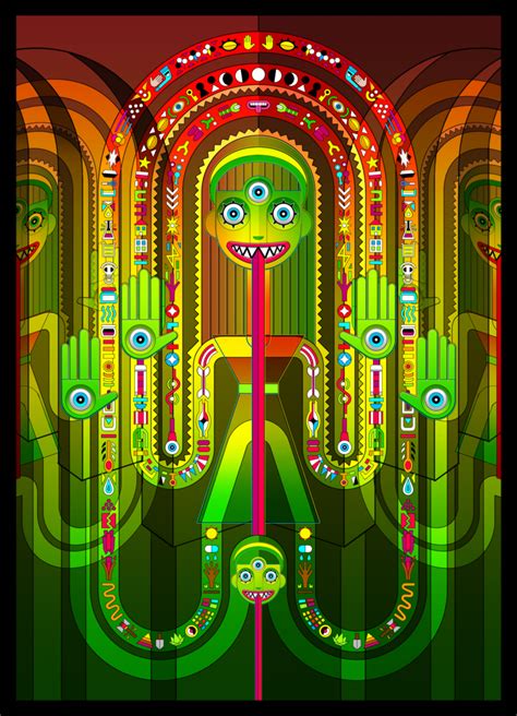 Dmt Inspired Artwork By Incedigris
