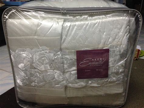 Cadar pengantin beropol cadar lace 3in1 cadar ropol pengantin quilted cadar cotton ropol pengantin. (SOLD OUT) Cadar Pengantin Bertemakan Roses (Brand Akemi ...