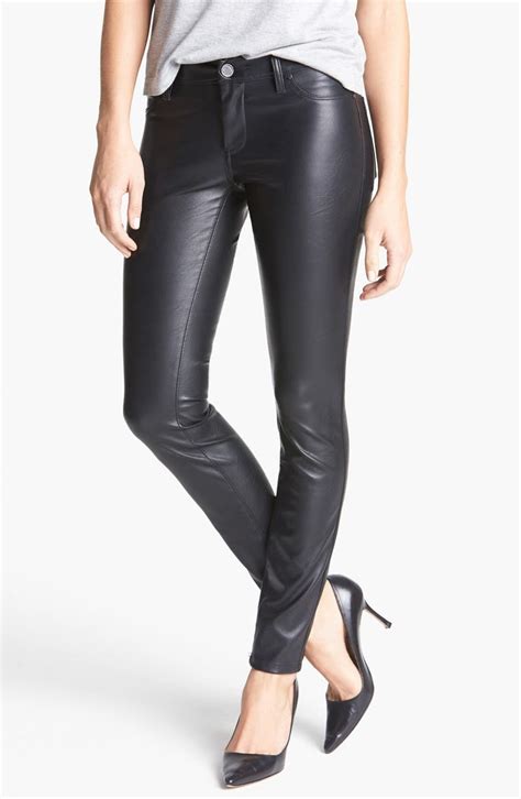 blanknyc faux leather skinny pants nordstrom