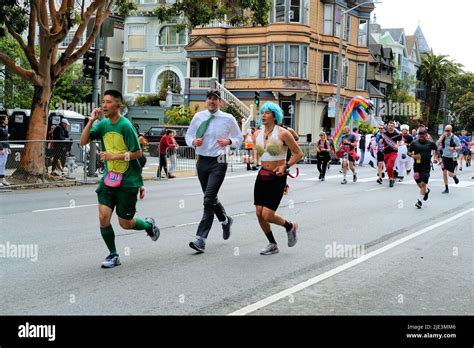 Scenes From The 2022 Bay To Breakers 12k Foot Race In San Francisco