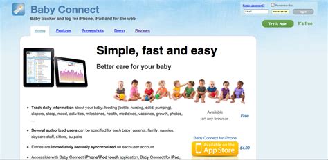 The aim of wps connect is to check if the specific router is vulnerable to a pin by default. iPad App Review: Baby Connect - Tracking all of those ...