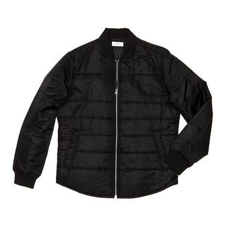 Barneys New York Quilted Shirt Jacket Black S Clearance