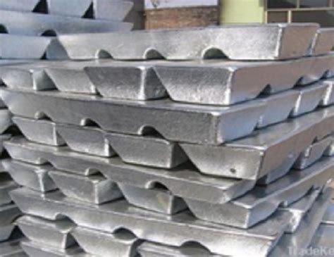 Zinc Ingot Color Grey Silver By King Metals And Alloys Madras Ltd