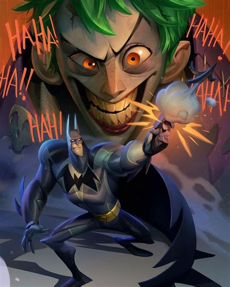 Max Greckes Instagram Post Batman And The Joker Drawing Digital