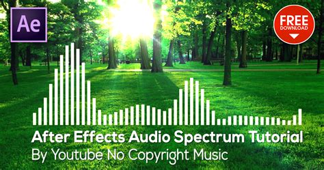 After Effects Audio Spectrum Tutorial - Template Free Download