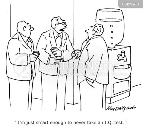 Iq Test Cartoons And Comics Funny Pictures From Cartoonstock