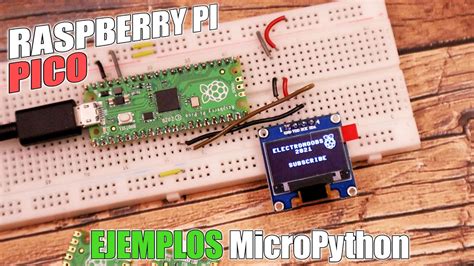 Raspberry Pi Pico Empezamos En Micropython Ejemplos I2c Oled Adc