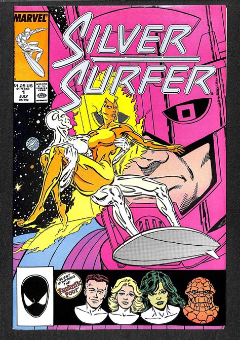 Silver Surfer 1 1987 Comic Books Copper Age Marvel