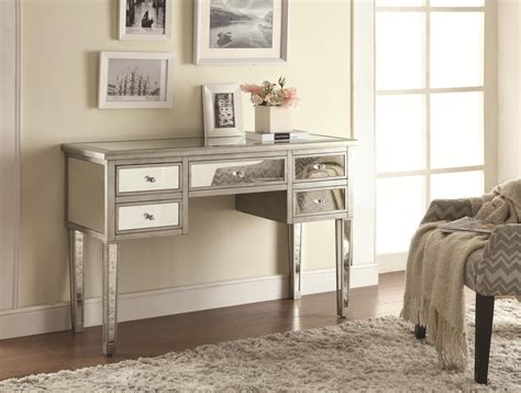 Browse currey and company's selection of desks, and vanities. Madison Mirrored Desk