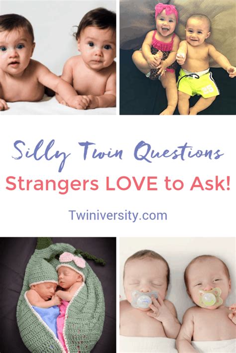 Silly Questions About Twins That Strangers Love To Ask Twiniversity