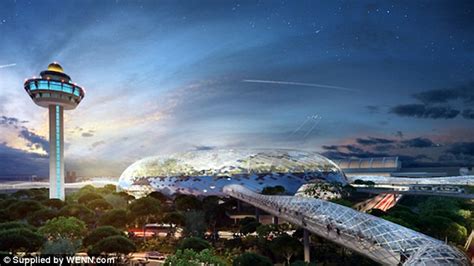 Singapore Airport Unveils Plans For £800m Redesign Complete With Green