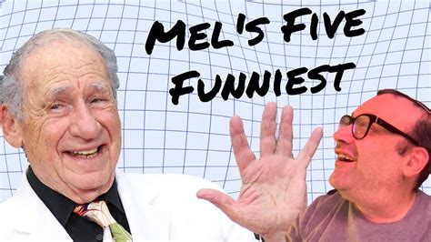 Mel Brookss Five Funniest Lines Youtube