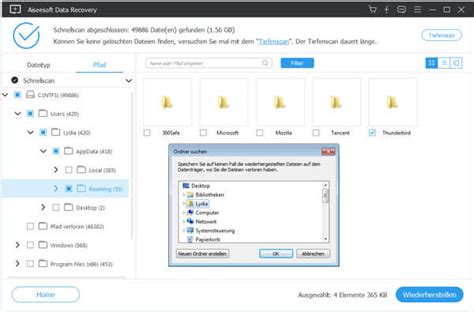 Wenn einmal elektronische nachrichten verloren gegangen sind, können sie gerettet werden. Im Papierkorb und endgültig gelöschte E-Mails wiederherstellen