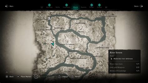 River Raid Maps Assassin S Creed Valhalla Hold To Reset
