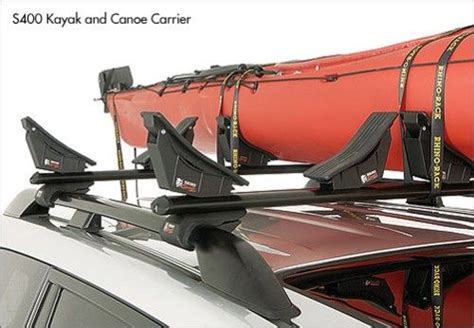 Rhino Rack Kayak Canoe Carrier Base Unit 4 Pads S400 Canoe