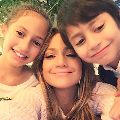 Jennifer Lopez Is All Smiles While Spending Time With Her Kids E