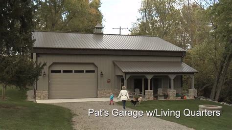 You do not need to carry the burden of additional expense as this type of building is also perfectly priced; Pat's Garage w/Living Quarters - YouTube